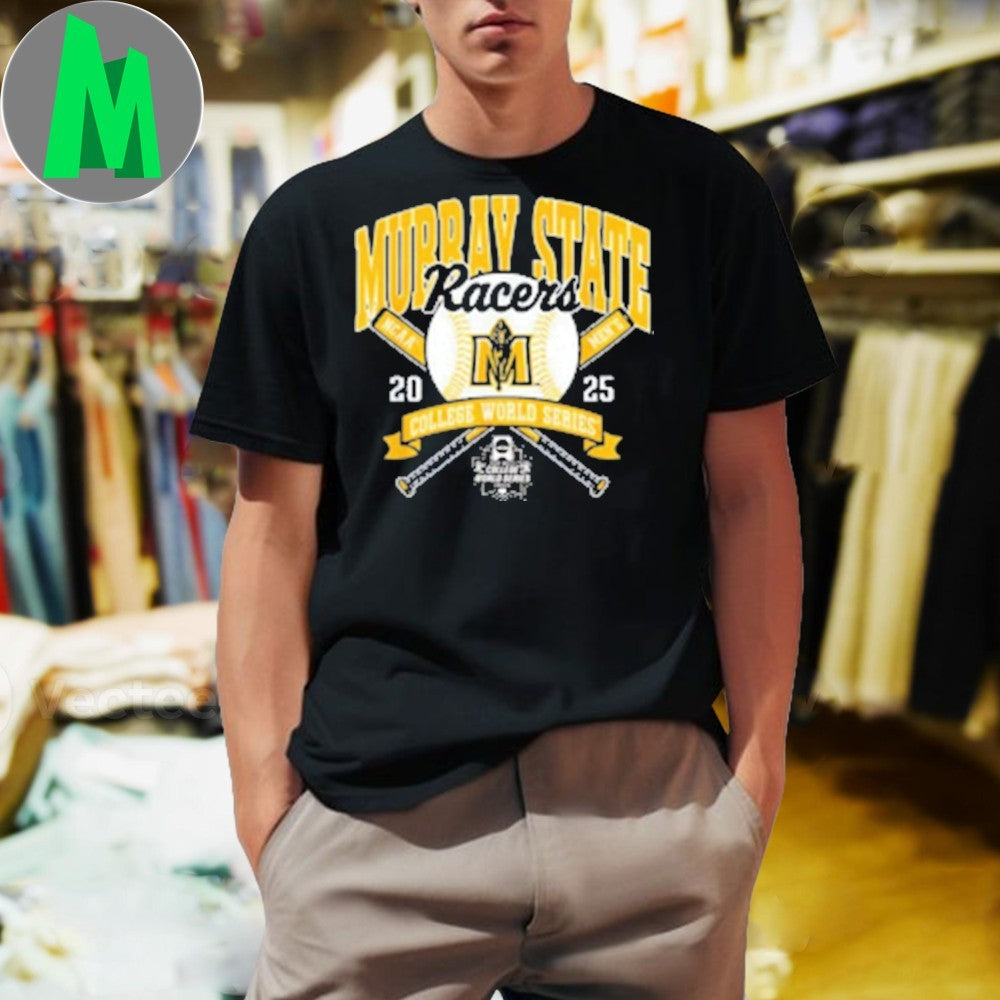 Design Murray State Racers NCAA Men’s College World Series 2025 Graphic T-Shirt