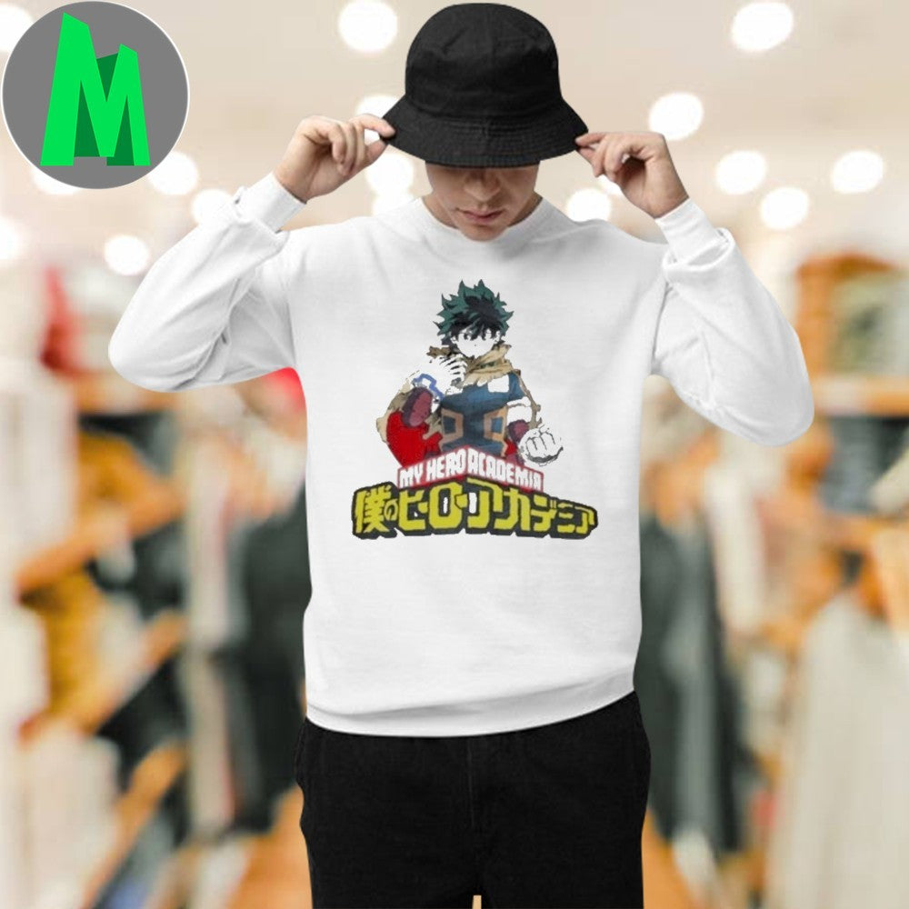 Design My Hero Academia Izuku Midoriya Deku Anime Manga Shirt