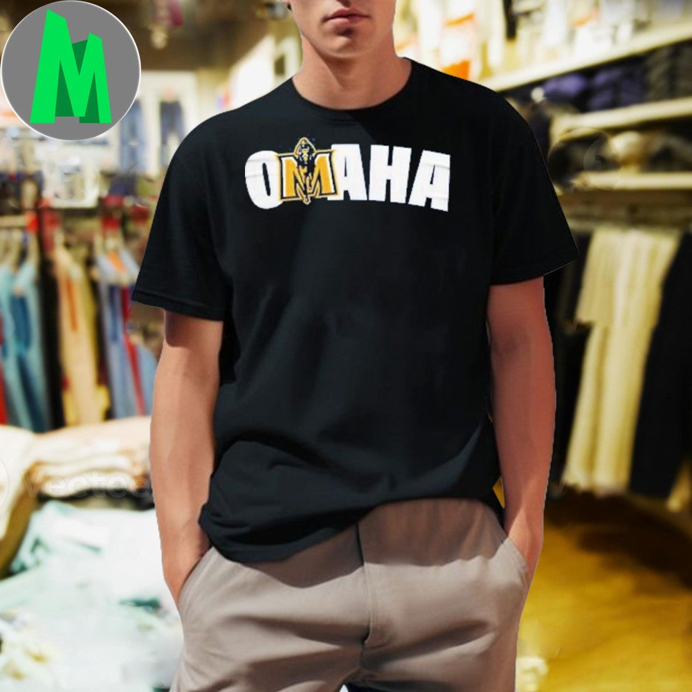 Design Omaha 2025 Men’s College World Series Baseball Shirt