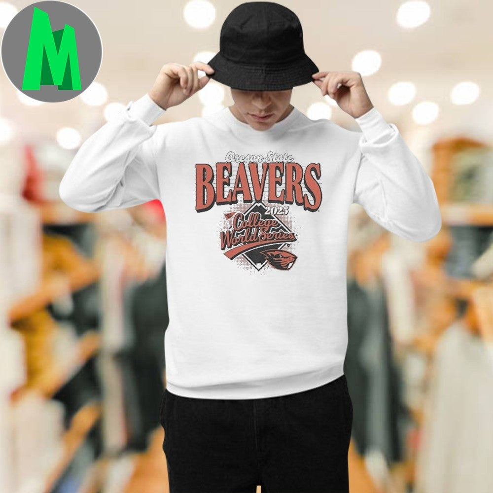 Design Oregon State Beavers 2025 College World Series Baseball T-Shirt