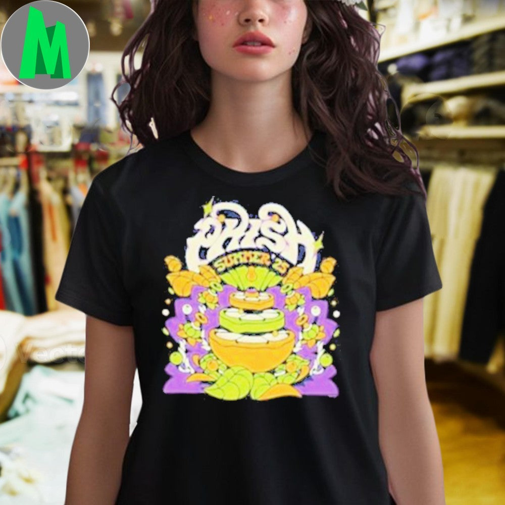 Design Phish Citrus Pucker Summer Tour 2025 T-shirt