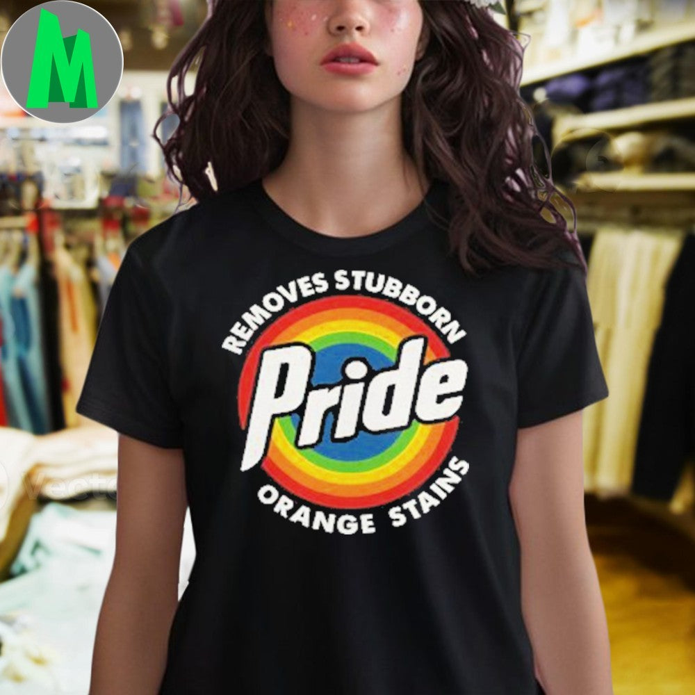 Design Political Pride Shirt Calling Out Orange Stains Shirt