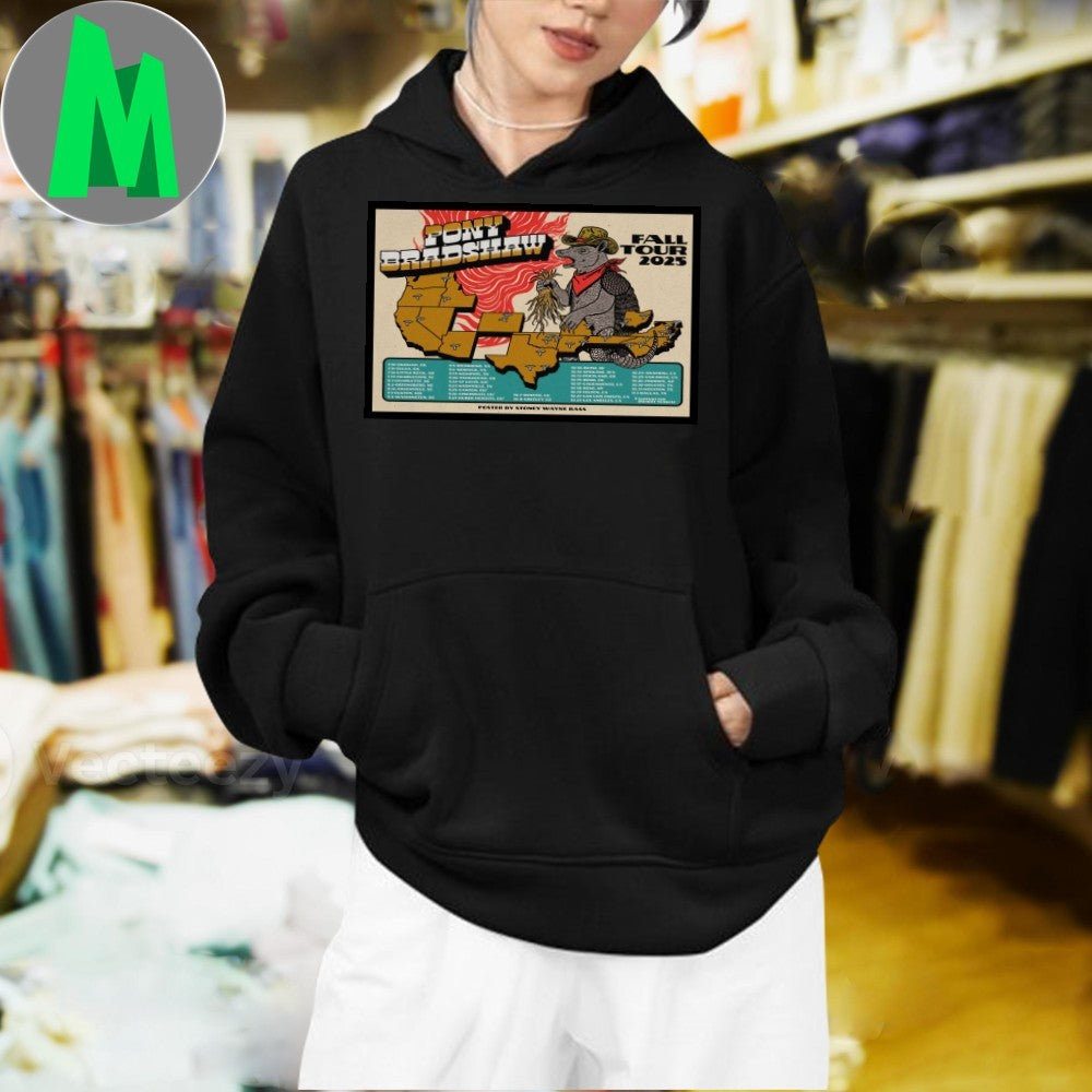 Design Pony Bradshaw 2025 Fall Tour Poster Shirt