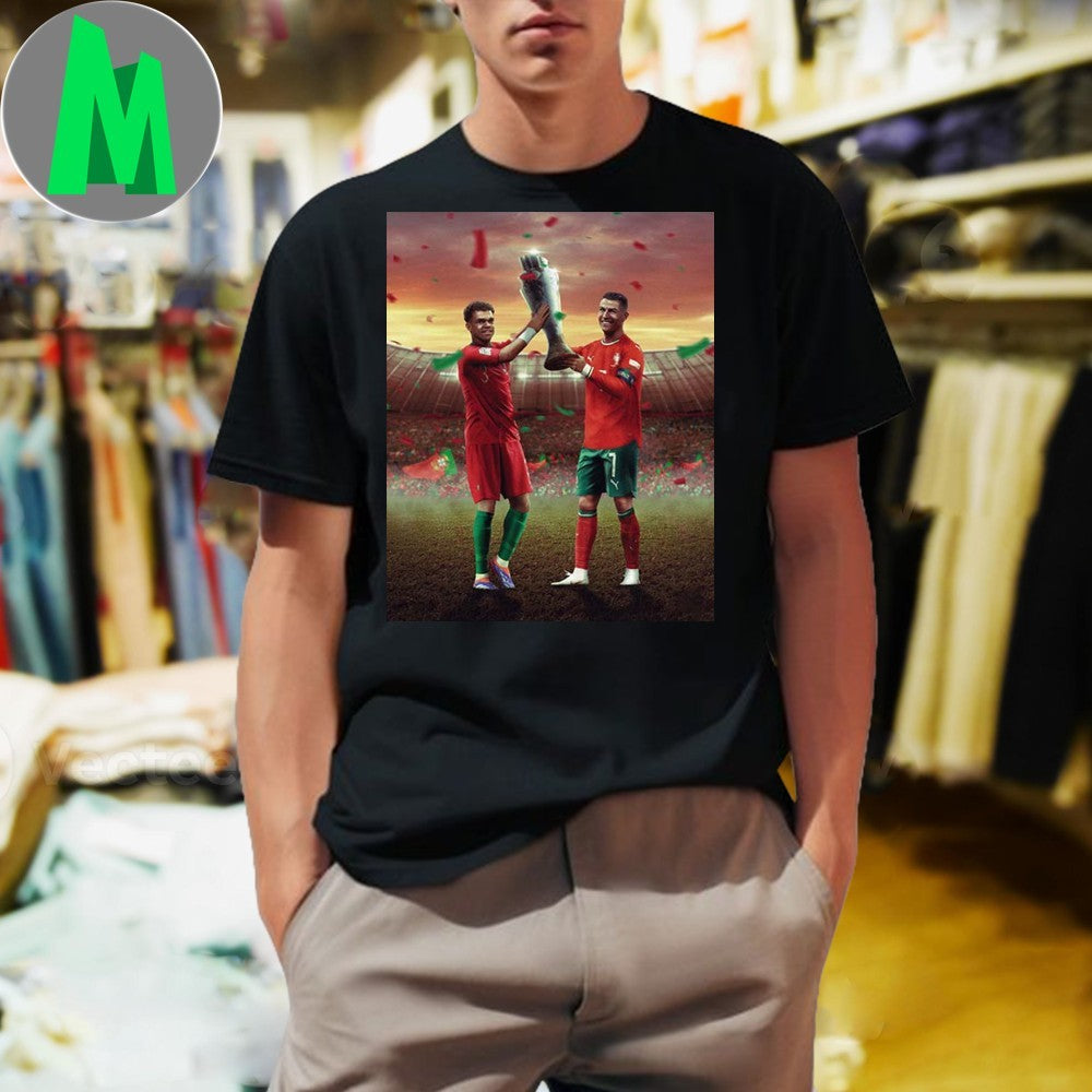 Design Portugal Crowned UEFA Nations League Champions Again In 2025 Germany Tournament Shirt