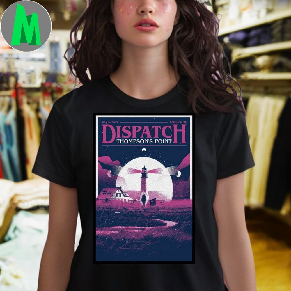 Design Poster Bonner, MT Live Dispatch July 03 2025 Shirt