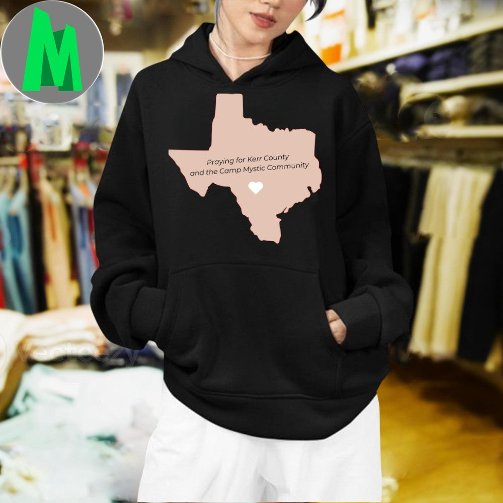 Design Praying for Kerr County and the Camp Mystic Community Shirt