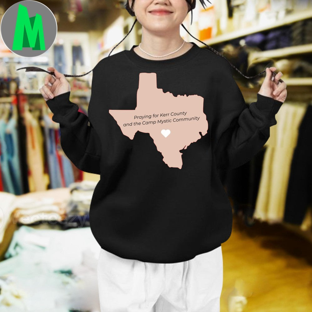 Design Praying for Kerr County and the Camp Mystic Community Shirt