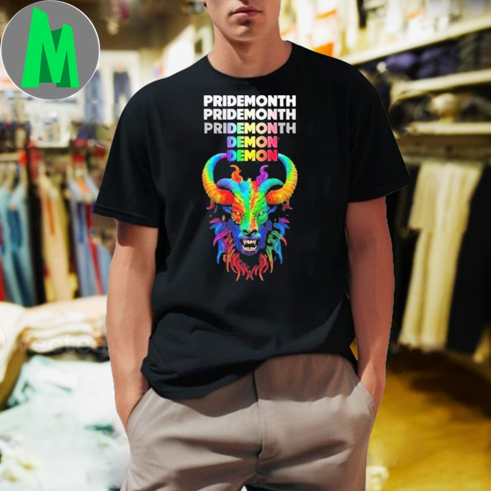 Design Pride Month Demon Shirt