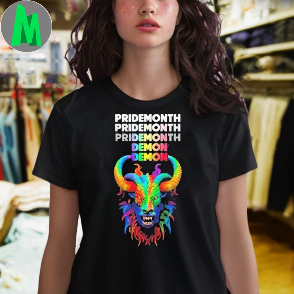 Design Pride Month Demon Shirt