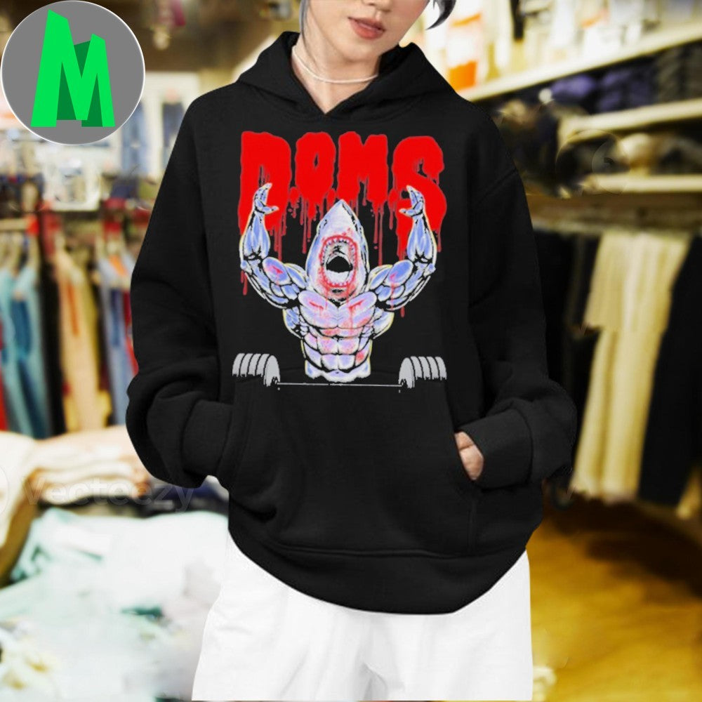 Design Raskol Apparel Doms Shark Blood Red Shirt