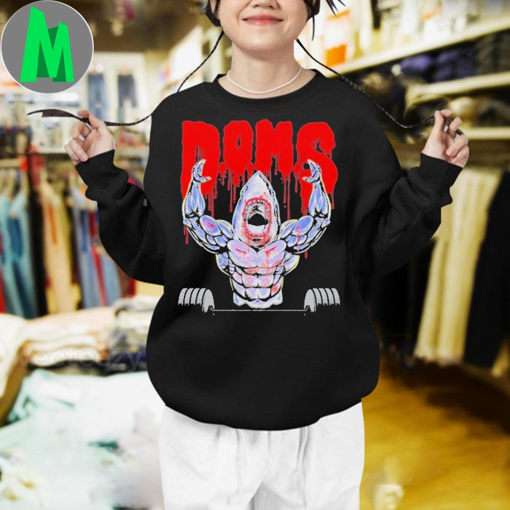 Design Raskol Apparel Doms Shark Blood Red Shirt