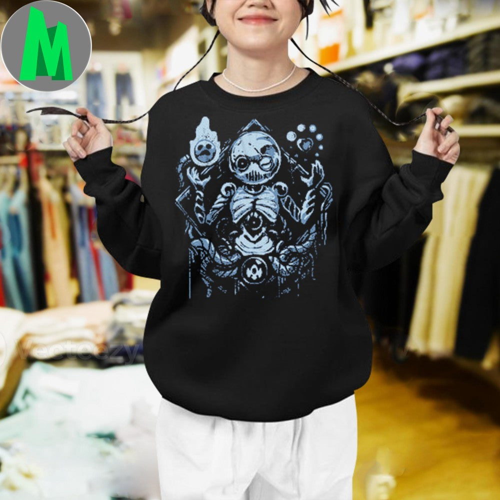 Design Renegade Fantasy Character Sword Graphic T-Shirt