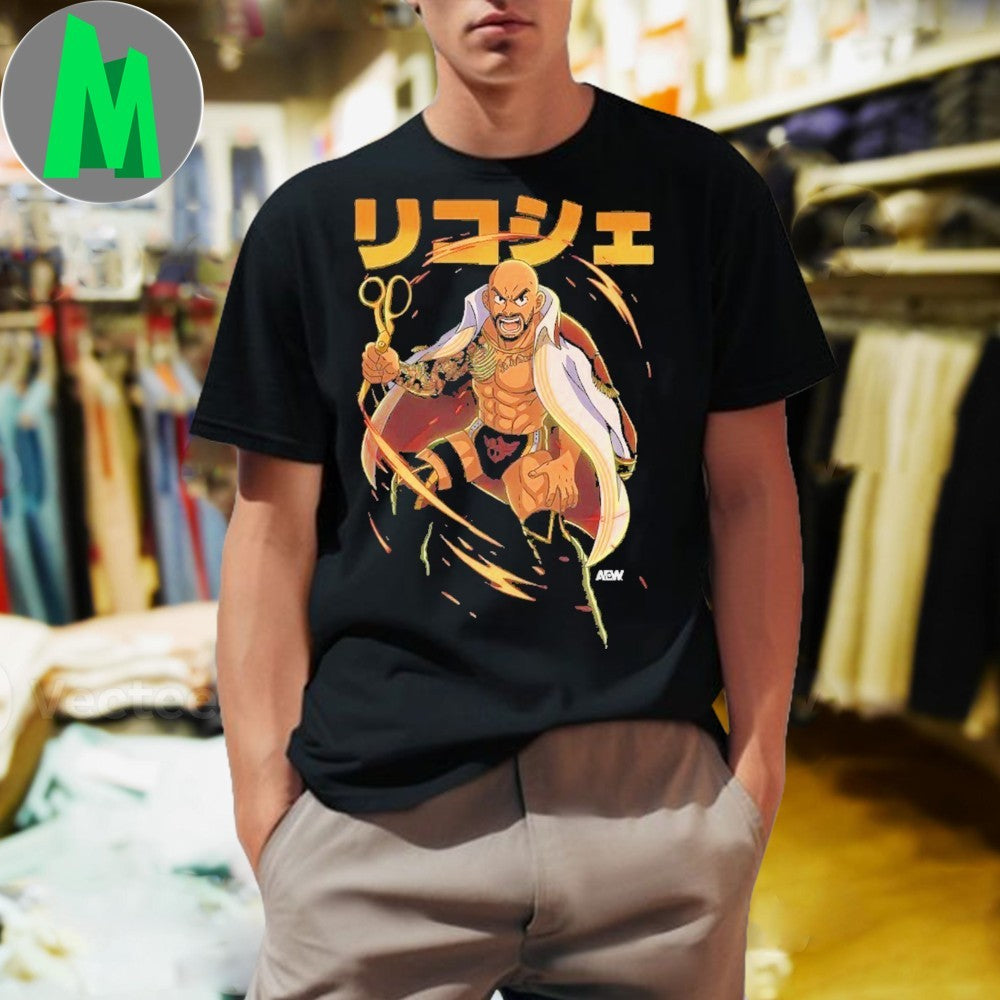 Design Ricochet Golden Shears AEW Shirt