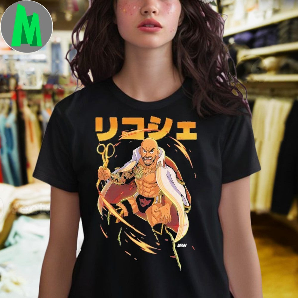 Design Ricochet Golden Shears AEW Shirt