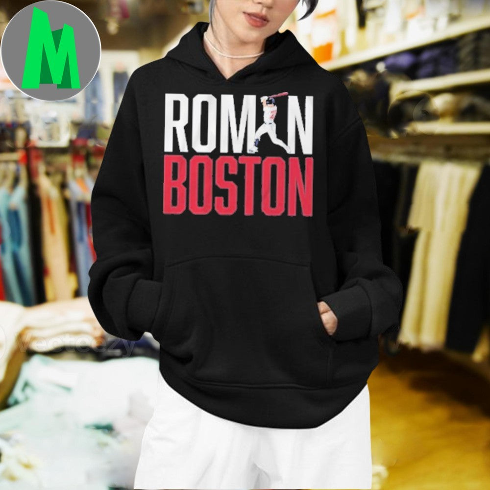 Design Roman Anthony Boston Baseball Player Graphic T-Shirt