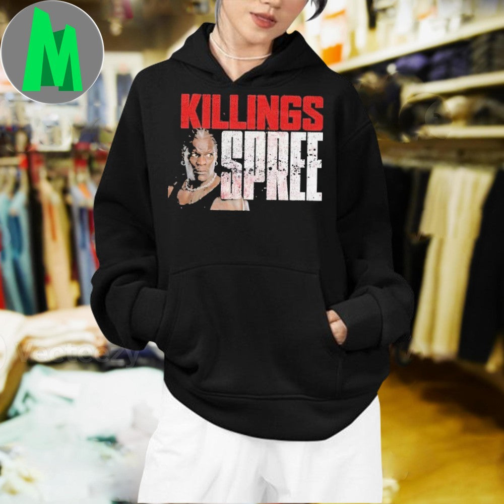 Design Ron Killings R-Truth Killings Spree Wrestling Graphic T-Shirt