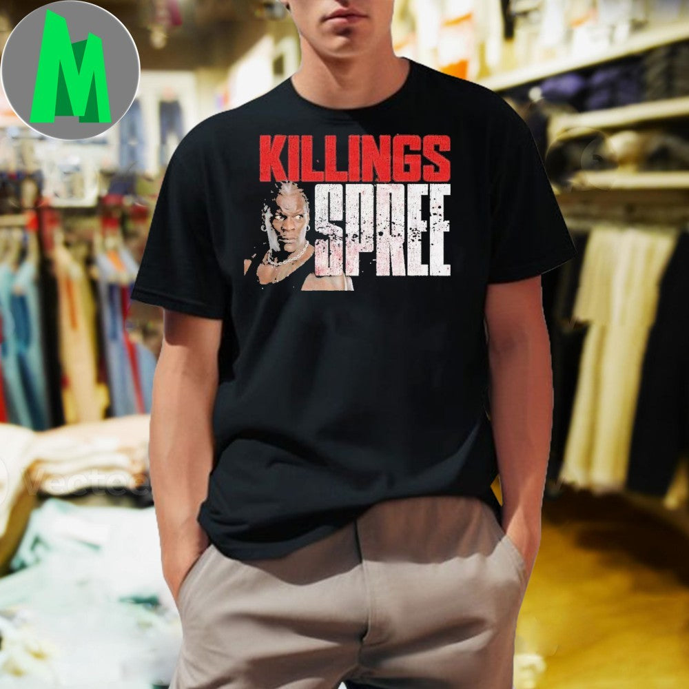 Design Ron Killings R-Truth Killings Spree Wrestling Graphic T-Shirt