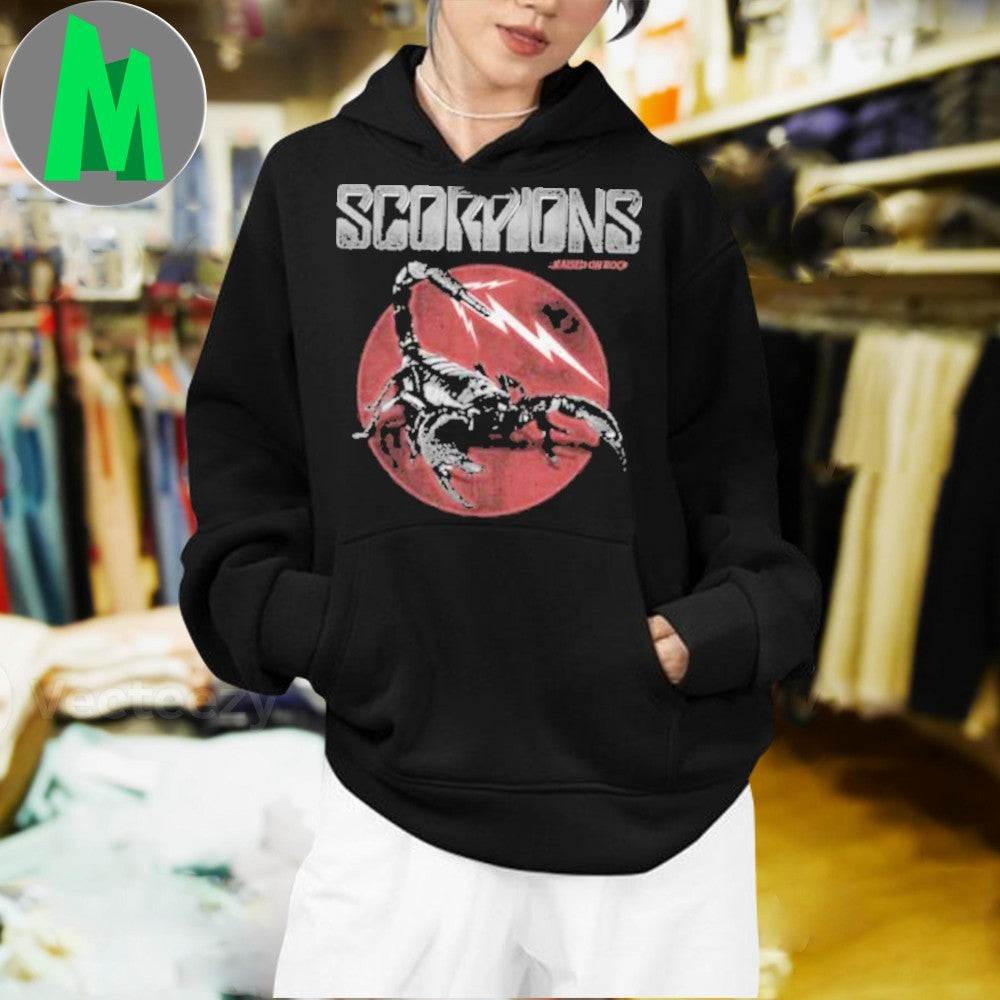 Design Scorpions European Tour 2025 Celebrating 60 Years Of Rock 1965-2025 Raised On Rock Shirt