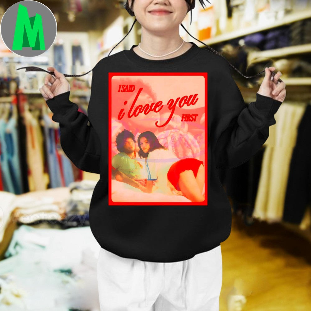 Design Selena Gomez I Said I Love You First Retro Shirt