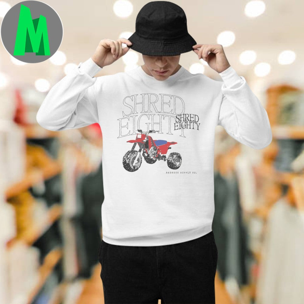 Design Shred Eighty 3-Wheeler ATV Graphic T-Shirt