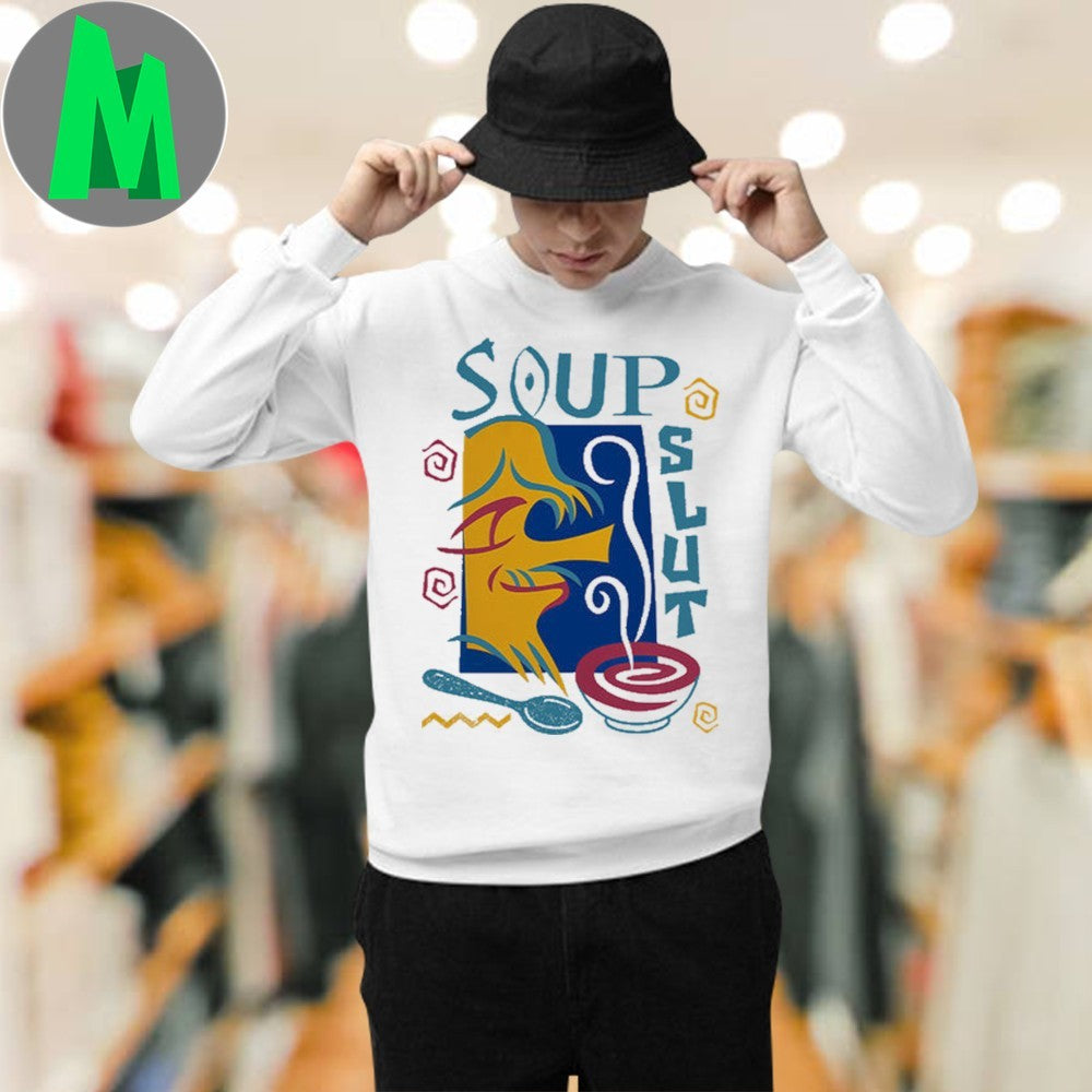 Design Soup Slut Abstract Graphic T-Shirt