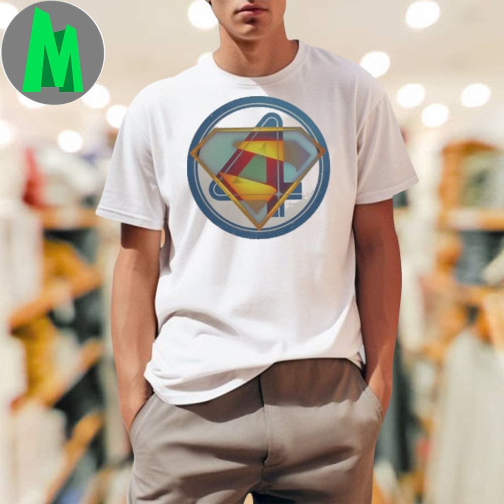Design Superman Fantastic Four Mashup Logo Graphic T-Shirt