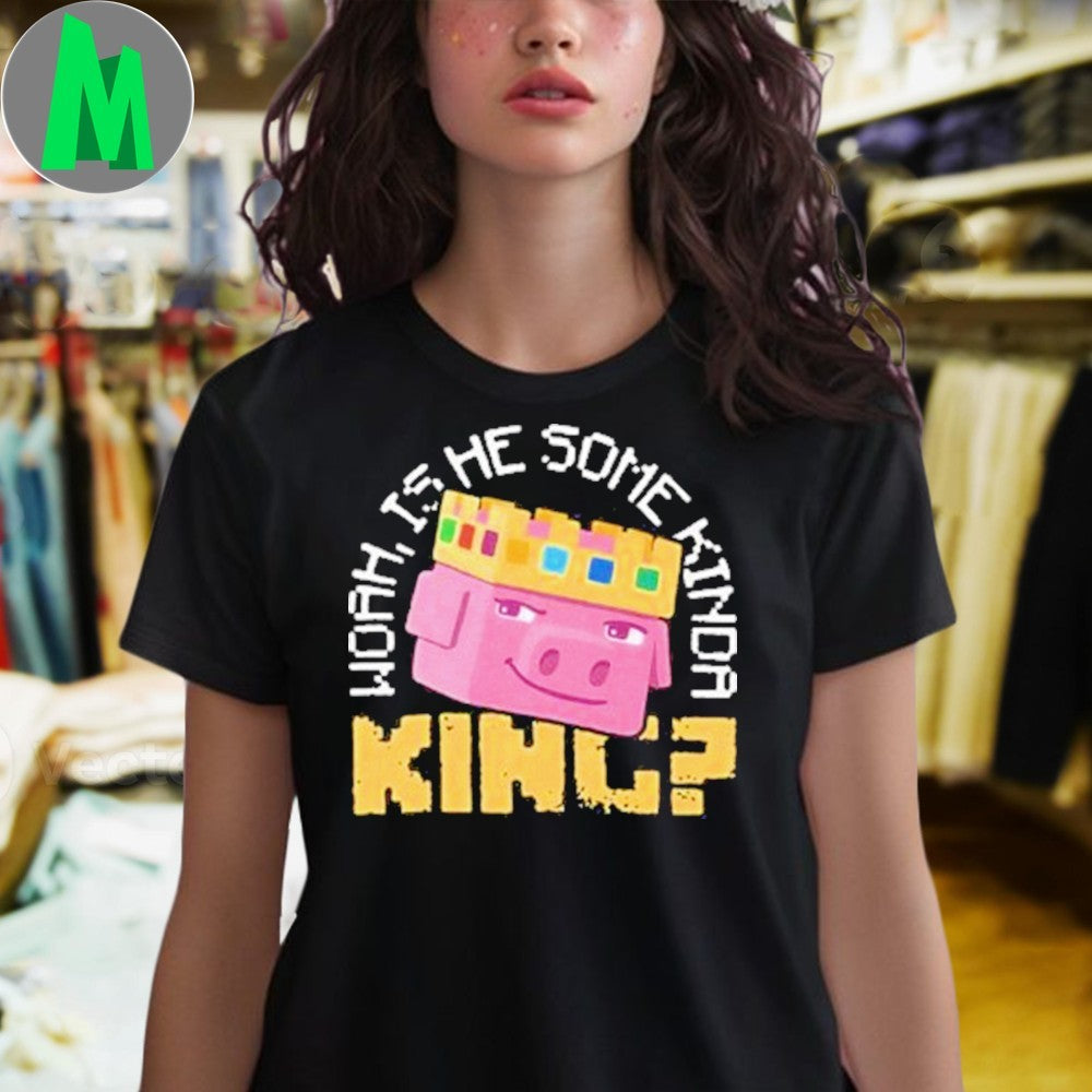 Design Technoblade Merch Store Technoblade That’s A Legend Crowned King Pig Gaming Fan Youth Shirt
