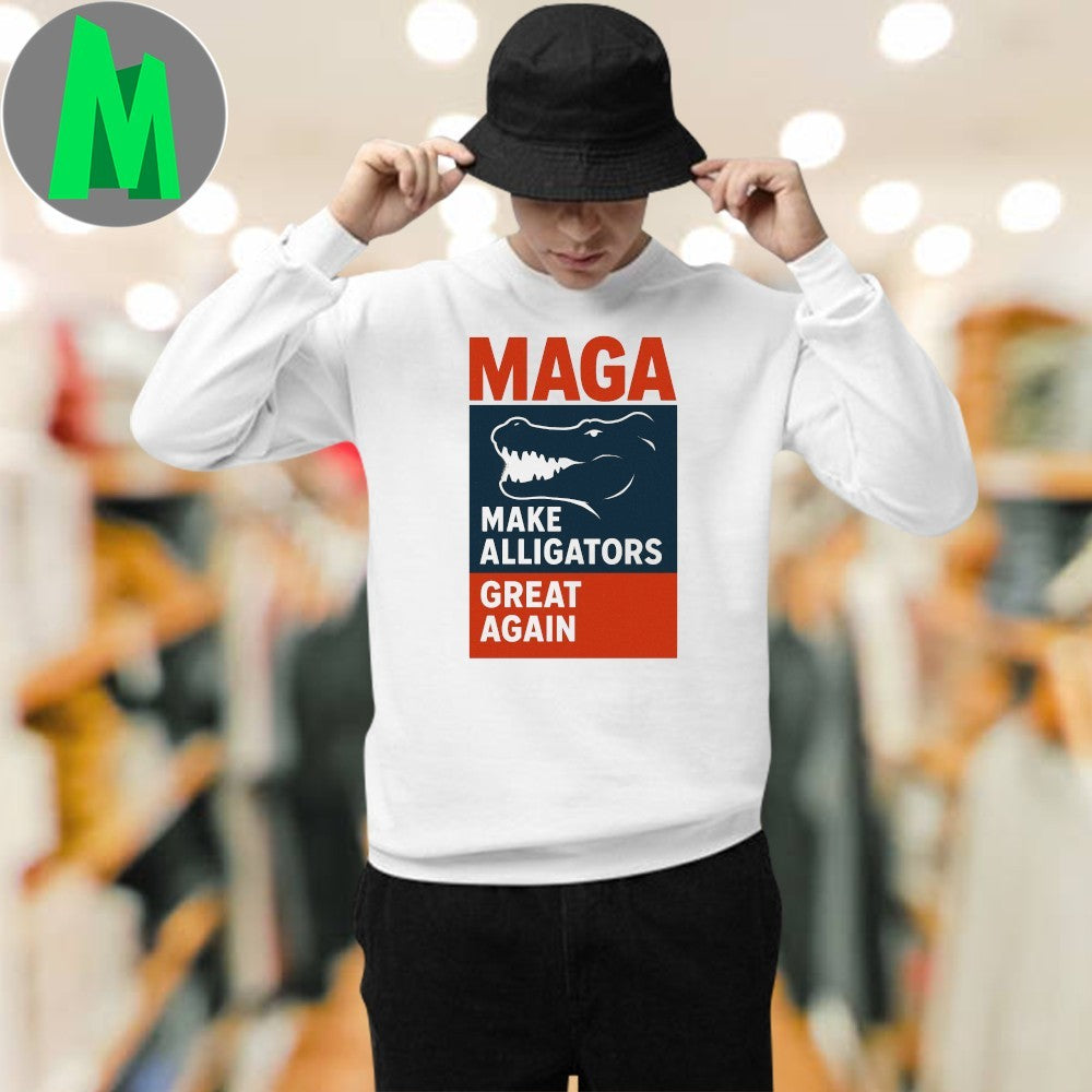Design Trump Maga Make Alligators Great Again Florida Shirt