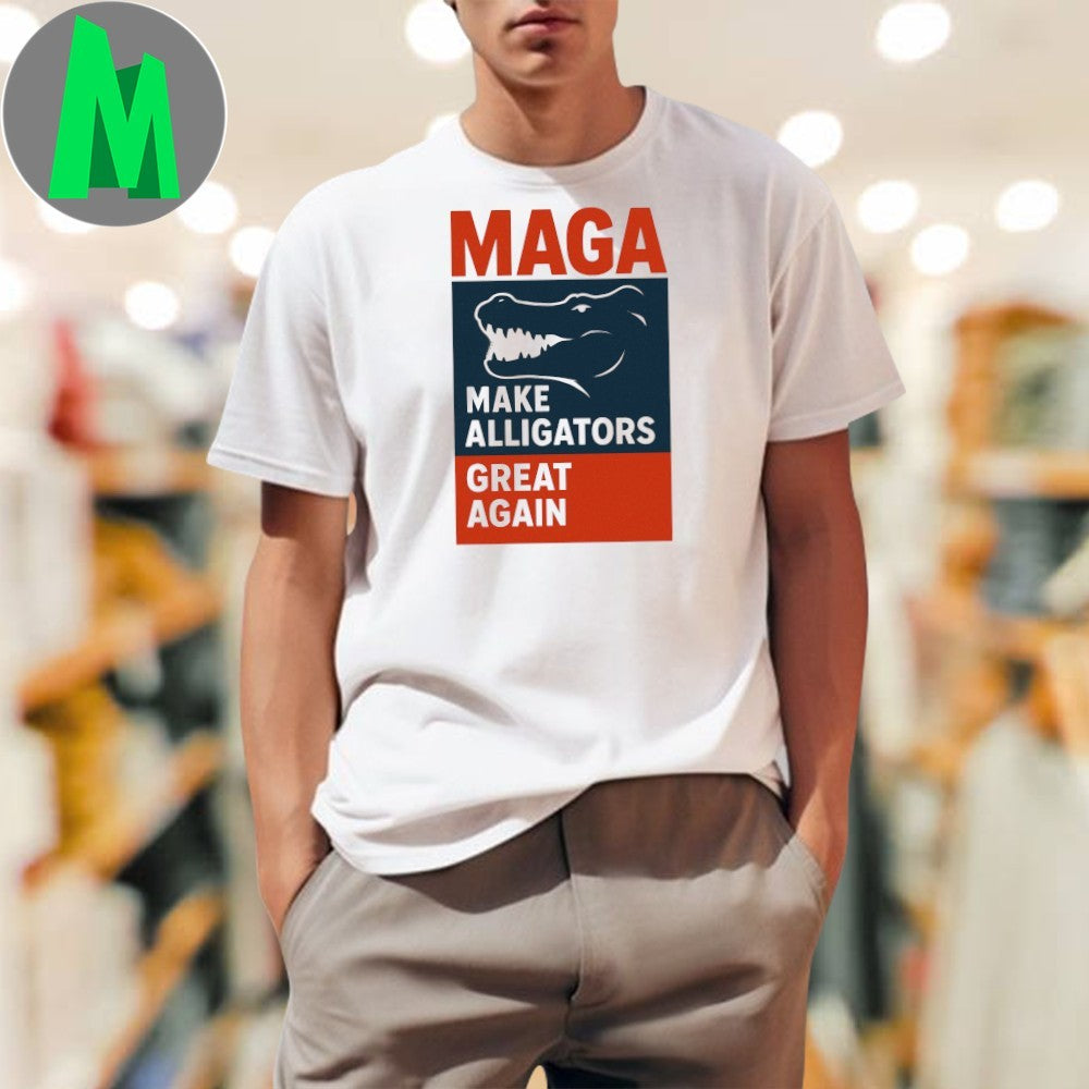 Design Trump Maga Make Alligators Great Again Florida Shirt