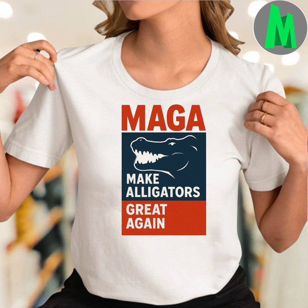 Design Trump Maga Make Alligators Great Again Florida Shirt
