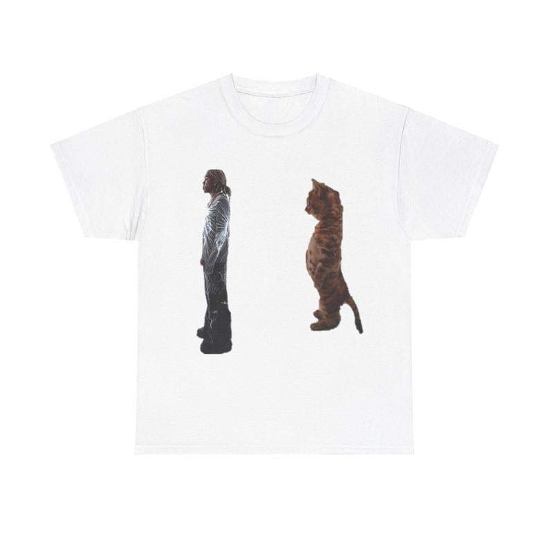 Destroy Lonely Standing Kitty Cat Funny T-Shirt Hoodie, Sweatshirt | UrbanDripWear.com