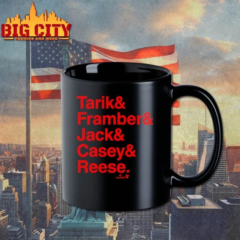 Detroit Baseball Tarik & Framber & Jack & Casey & Reese T-Shirt