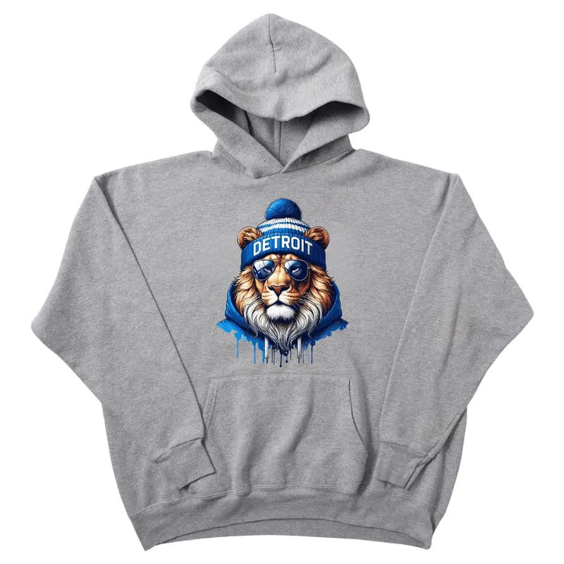 Detroit Football Hoodie Sweatshirt T-shirt, Game Day Shirt, Football Fan Shirt, For Men, For Women | UrbanDripWear.com