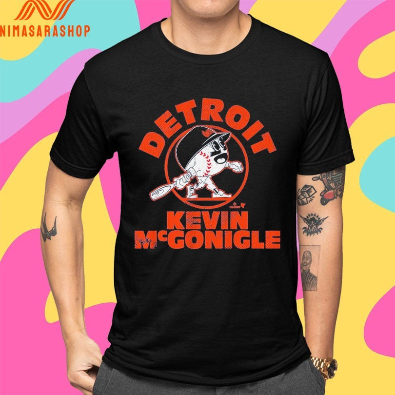 Detroit Tigers Kevin McGonigle Baseball Buddies Shirts
