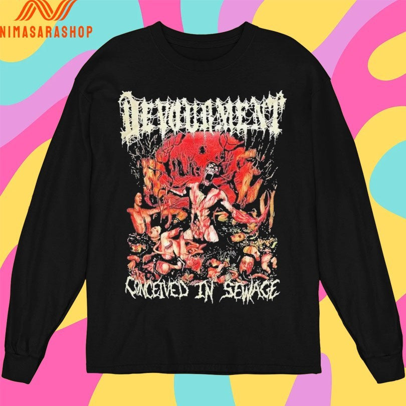 Devourment Conceived In Sewage Shirts