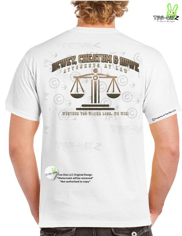Dewey, Cheatum & Howe - Men's Funny T-Shirt - Graphic Tee Hoodie, Sweatshirt | UrbanDripWear.com