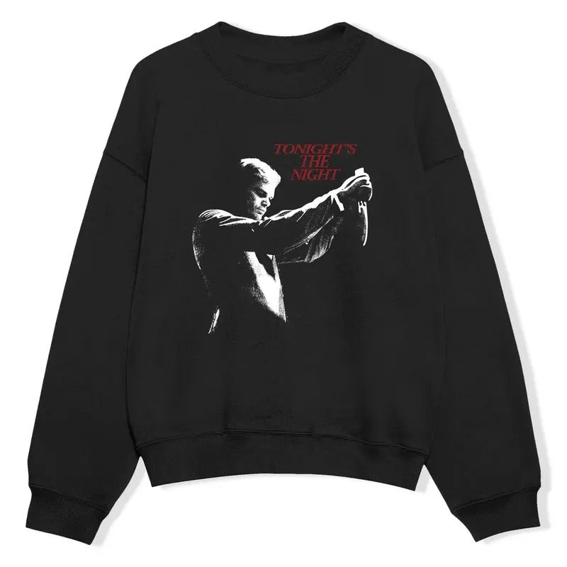Dexter Morgan TV Show Sweatshirt, Horror Blood Sweatshirt, Tonight's The Night Sweatshirt For Dexter Fan,  Unisex Comfort...