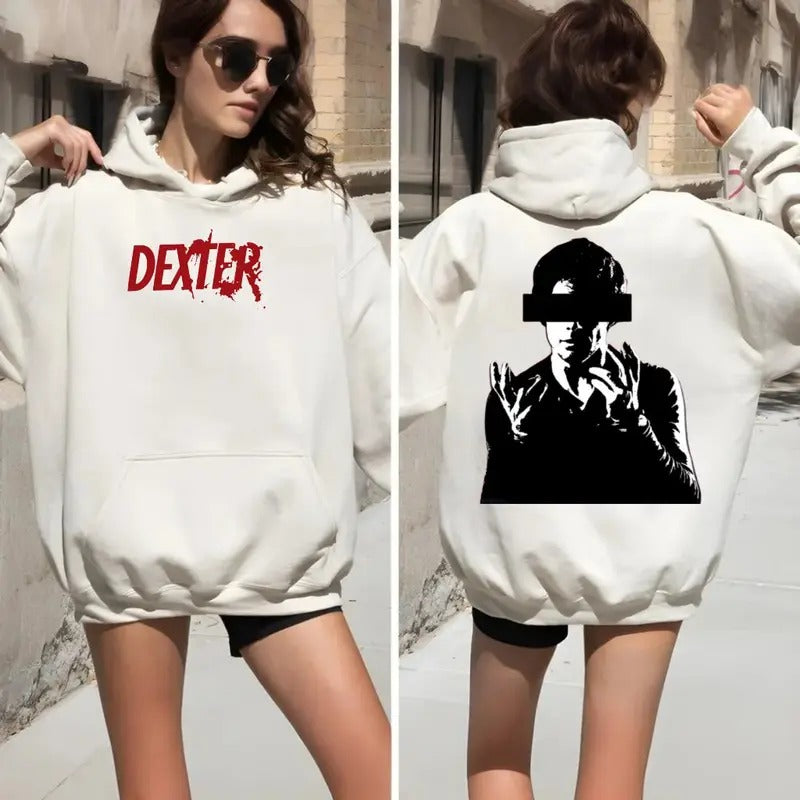 Dexter Sweatshirt 2 Sides, Dexter Tv Show, Michael C.Hall, Dexter Morgan He's Got A Way With Murder Shirt Hoodie, Unisex...