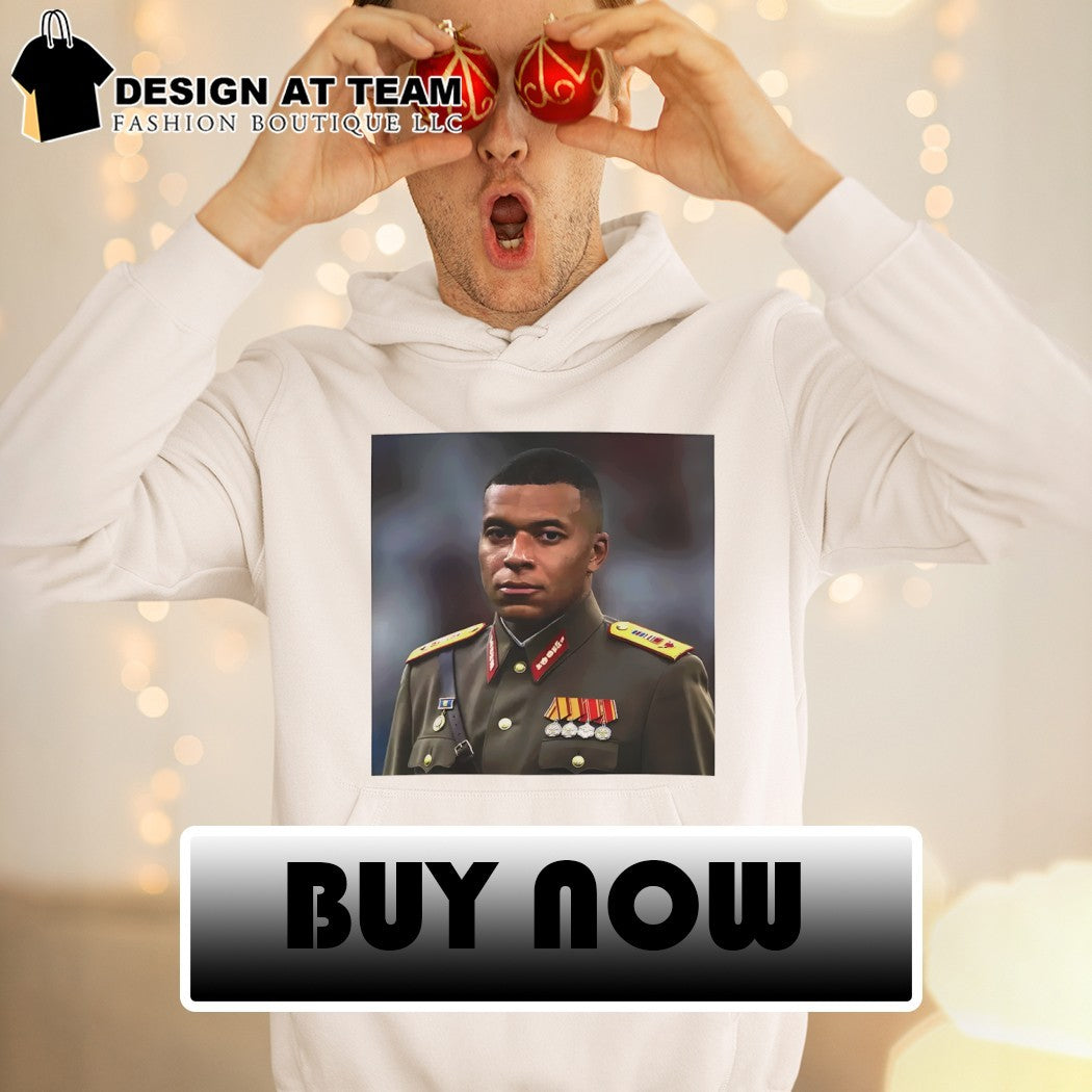 Dictator Mbappe Funny General Kylian Mbappé Meme shirt