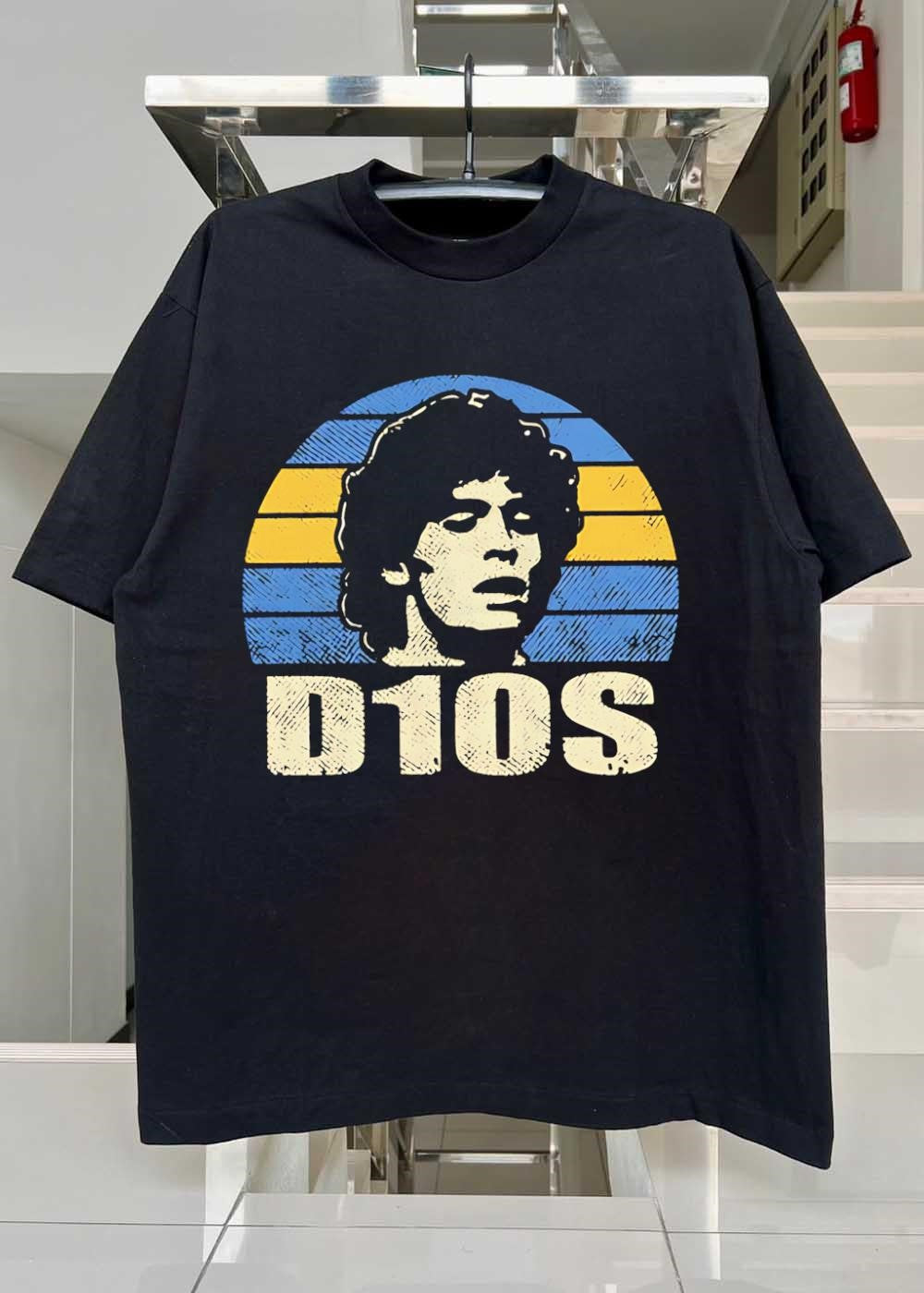Diego Maradona D10S Tribute Soccer T-Shirt