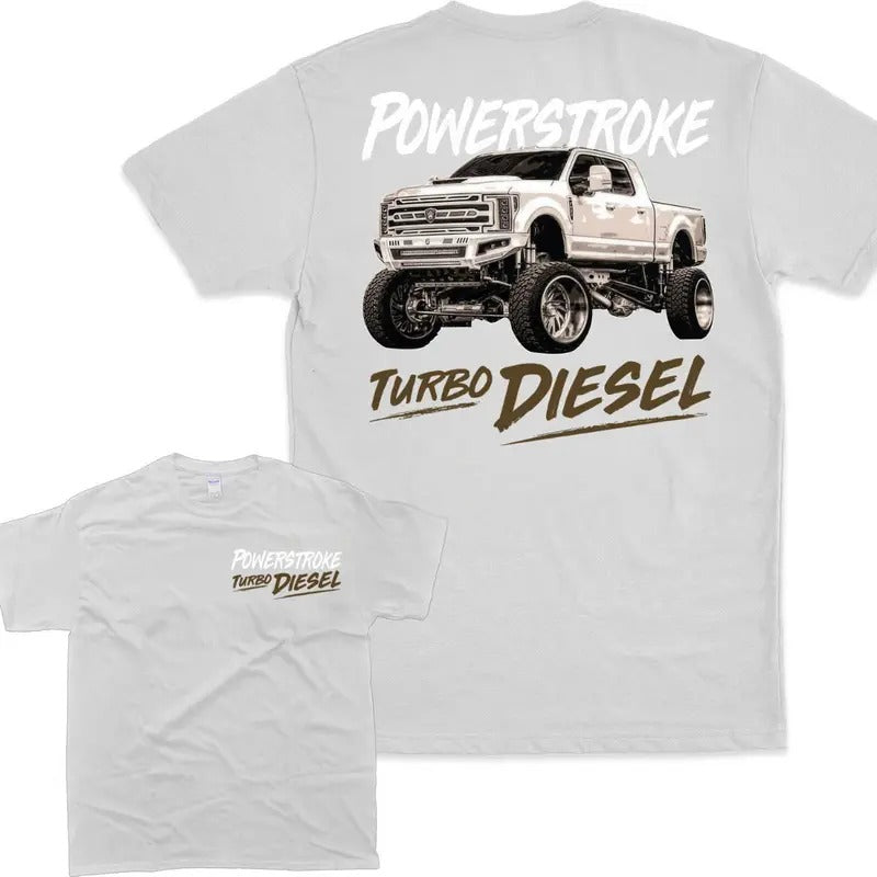 Diesel Power Stroke Coal Rolling Turbo Diesel Truck Uruguay T-Shirt Top Hoodie, Sweatshirt | UrbanDripWear.com
