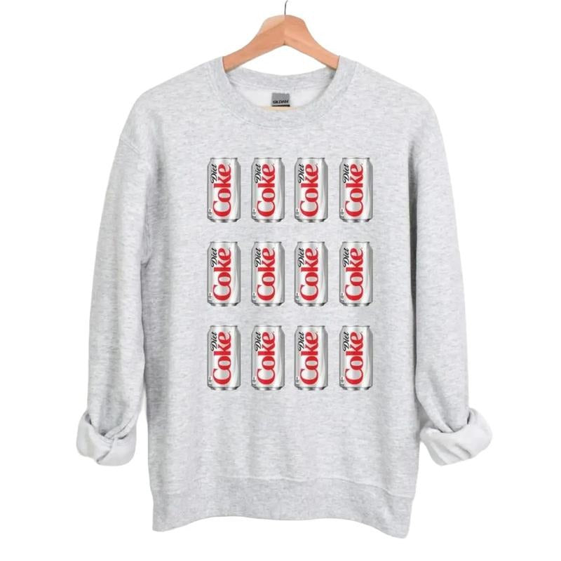 Diet Coke Crewneck sweatshirt | Energy Drinks | Soda Shirt Hoodie | UrbanDripWear.com