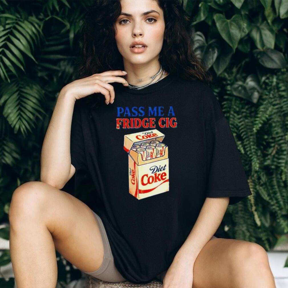 Diet Coke Fridge Cig Parody Funny Soda Pop Humor Retro Vintage Men Women Fans T Shirt