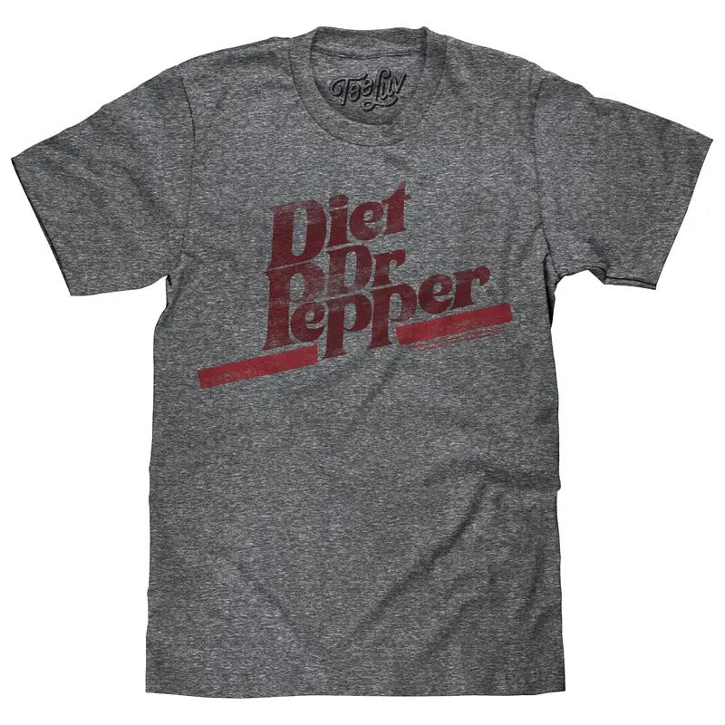 Diet Dr Pepper T-Shirt - Gray Hoodie, Sweatshirt | UrbanDripWear.com