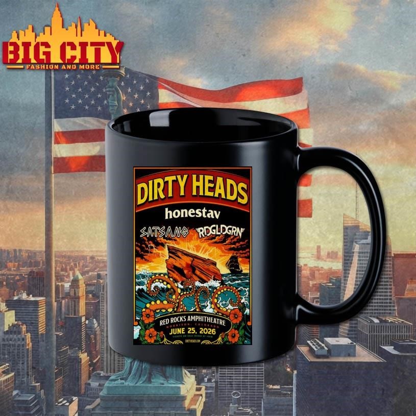 Dirty Heads Jun 25 2026 Red Rocks Amphitheatre in Morrison CO Poster Shirt