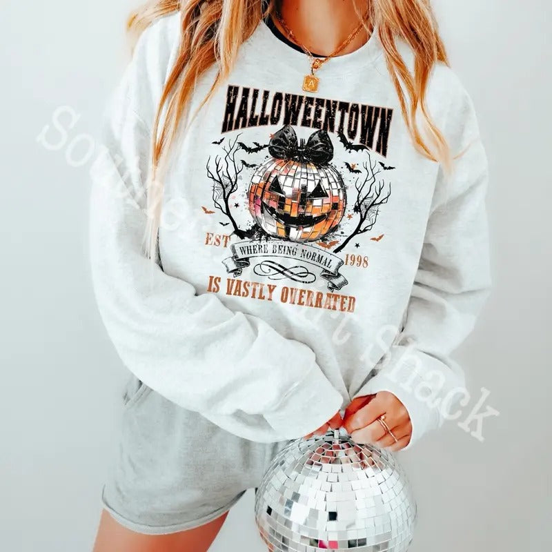 Disco Halloweentown Sweatshirt T-Shirts, Hoodie | UrbanDripWear.com