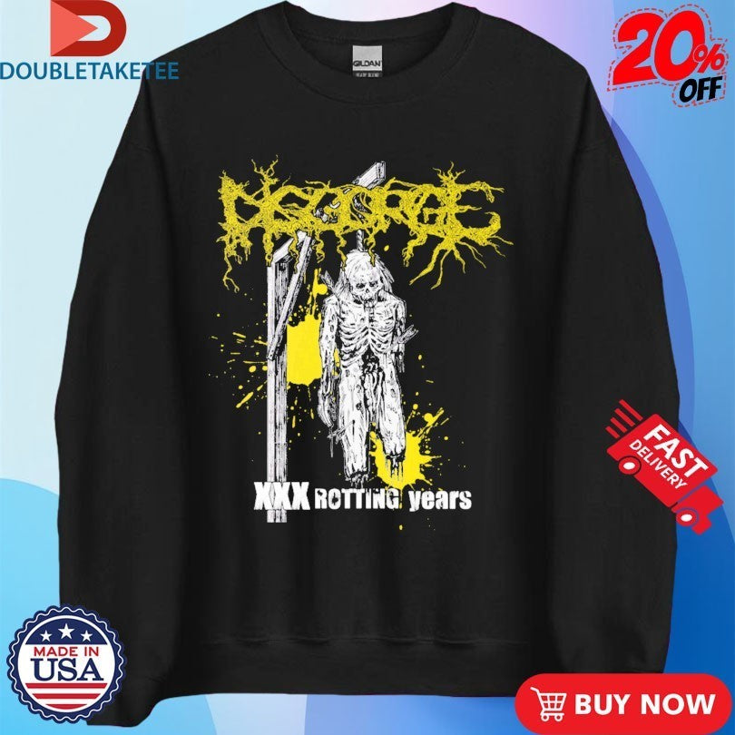 Disgorge XXX Rotting Years Shirts