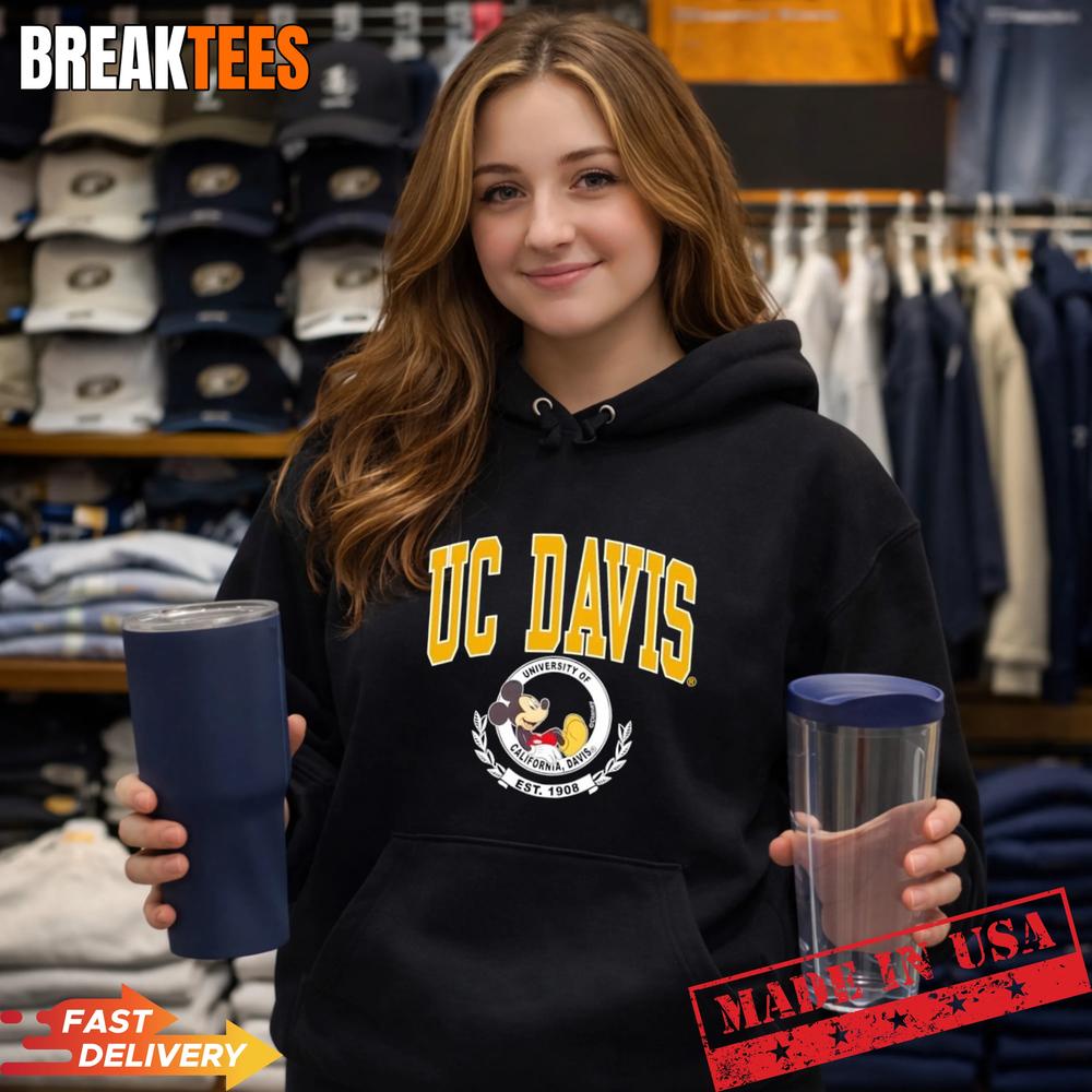 Disney UC Davis Aggies Mickey Mouse T-Shirt