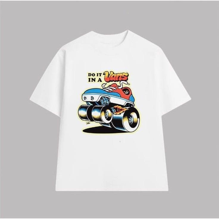 Do it in a vans vintage 90s graphic design t-shirt Hoodie, Sweatshirt | UrbanDripWear.com