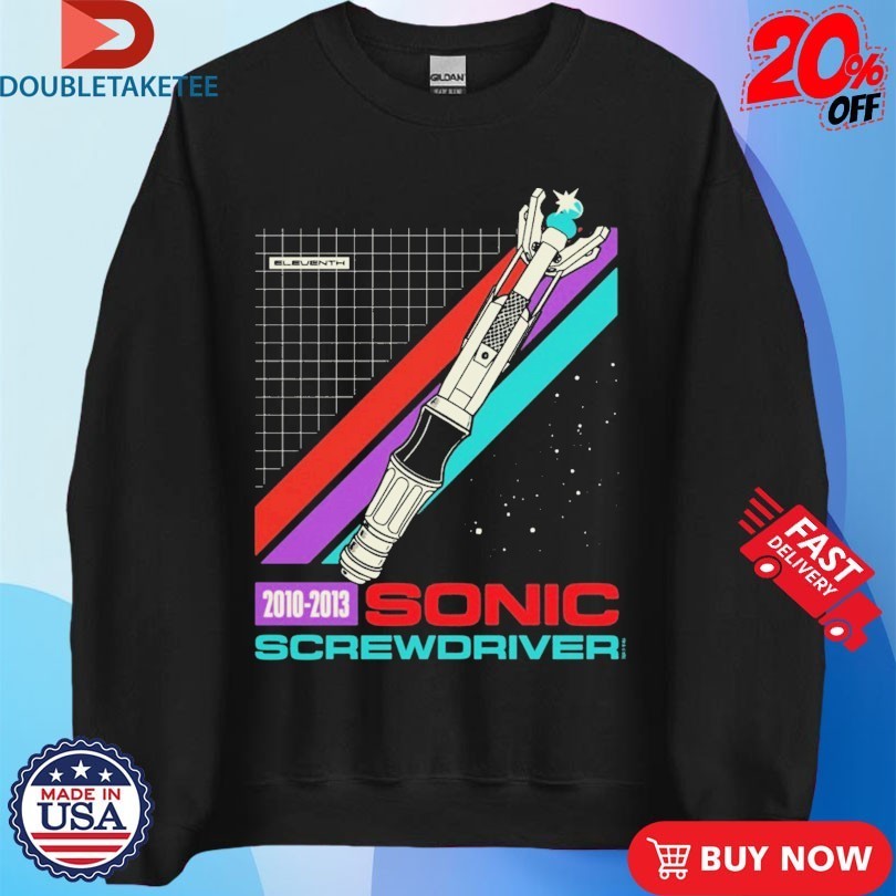 Doctor Who Sonic Screwdriver Eleventh Shirts